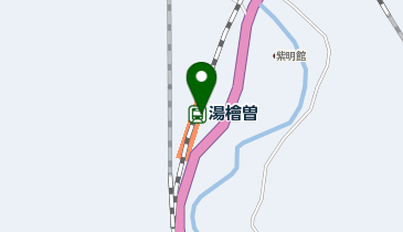 湯檜曽の地図画像