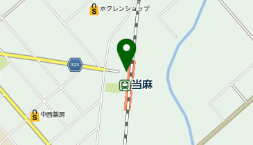 当麻の地図画像