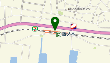 藤ノ木の地図画像