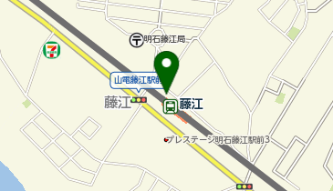 藤江の地図画像