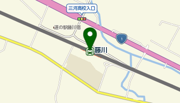 藤川の地図画像