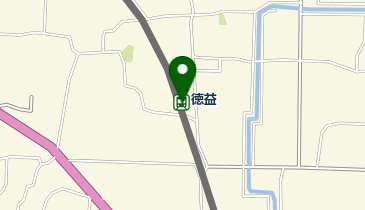 徳益の地図画像