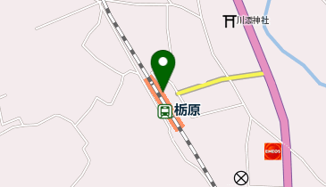 栃原の地図画像