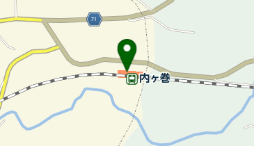 内ヶ巻の地図画像