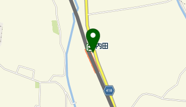 内田の地図画像