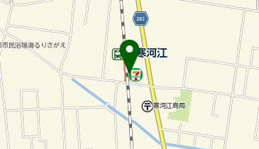 南寒河江の地図画像