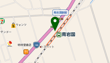 南岩国の地図画像