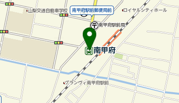 南甲府の地図画像