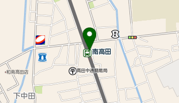 南高田の地図画像