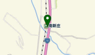 南新庄の地図画像