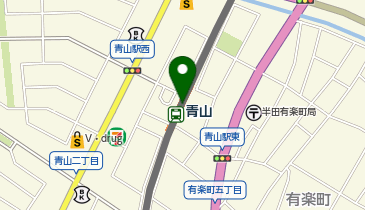青山(愛知県)の地図画像