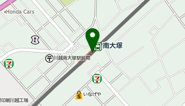 南大塚の地図画像