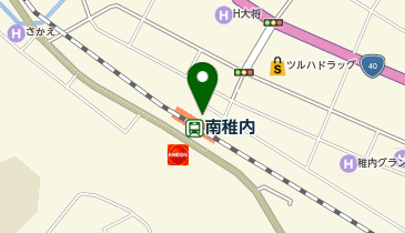 南稚内の地図画像