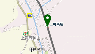 二軒茶屋(京都府)の地図画像