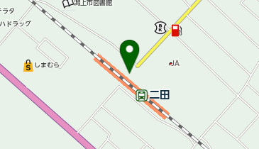 二田の地図画像