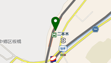 二本木の地図画像