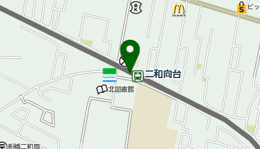 二和向台の地図画像