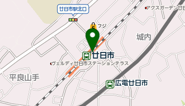 廿日市の地図画像