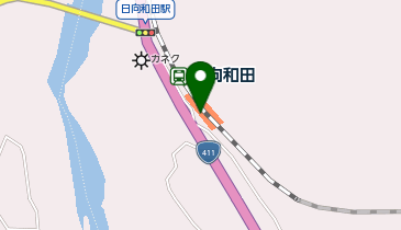 日向和田の地図画像
