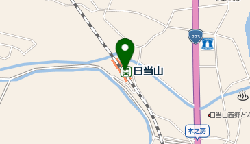 日当山の地図画像