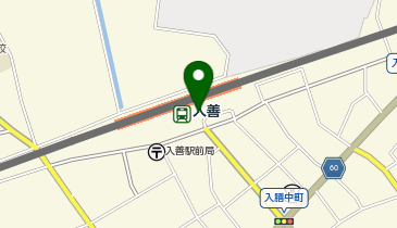 入善の地図画像