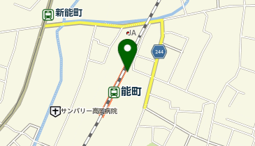 能町の地図画像