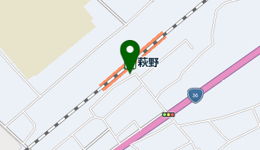 萩野の地図画像