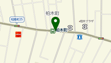 柏木町の地図画像