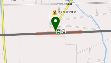 泊(富山県)の地図画像