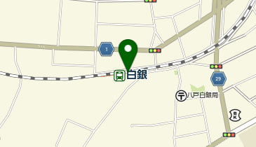白銀の地図画像