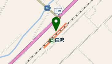 白沢(秋田県)の地図画像