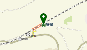 箸蔵の地図画像