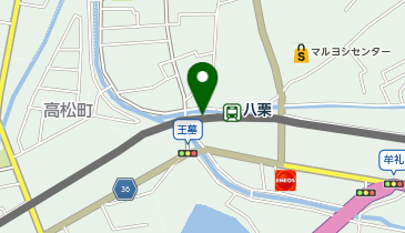 八栗の地図画像