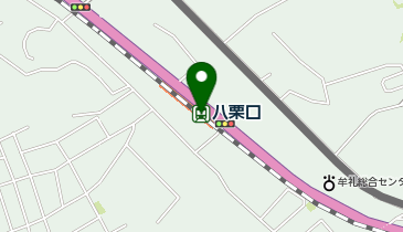 八栗口の地図画像