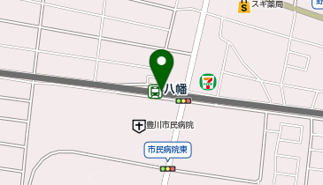 八幡(愛知県)の地図画像