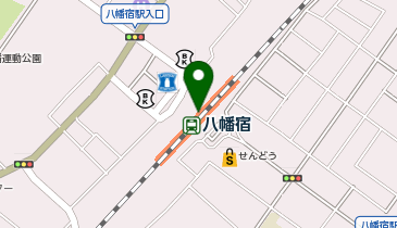 八幡宿の地図画像