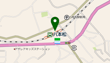 八本松の地図画像