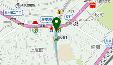 反町の地図画像