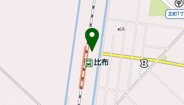 比布の地図画像