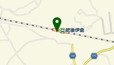 肥後伊倉の地図画像