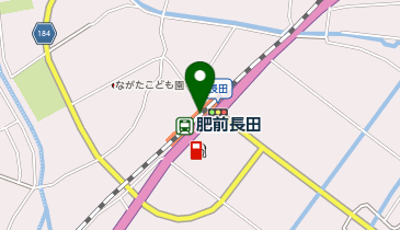 肥前長田の地図画像