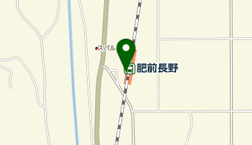 肥前長野の地図画像