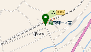 飛騨一ノ宮の地図画像