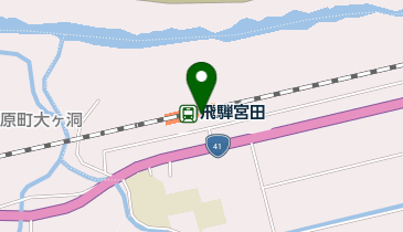 飛騨宮田の地図画像