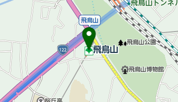 飛鳥山の地図画像