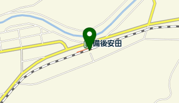 備後安田の地図画像