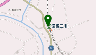 備後三川の地図画像