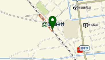 備前田井の地図画像