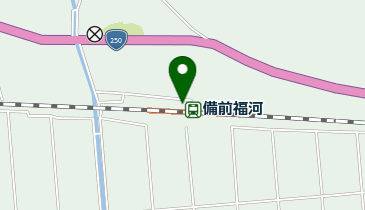 備前福河の地図画像