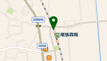 尾張森岡の地図画像